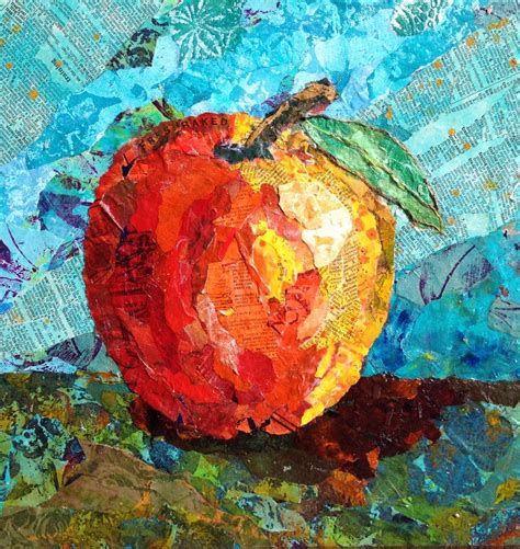 paper painting. copyright B TODD ARTS | Collage art projects, Paper ...