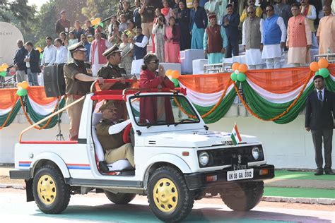 The President of India, Smt Droupadi Murmu graced Uttarakhand State ...