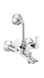 Asian Paints Bathsense Spry Wall Mixer with Hand Shower, Over Head ...