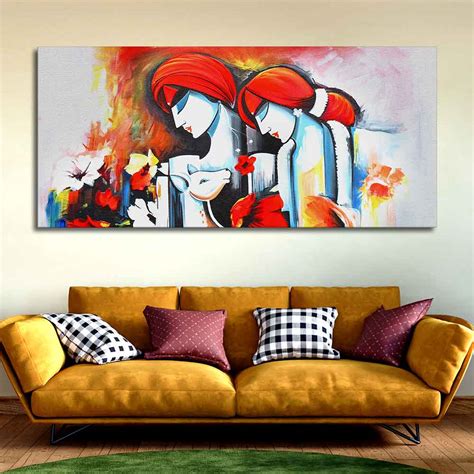 Japanese Culture and Architecture Canvas wall Painting – Homcraft