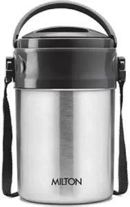 Flipkart.com | MenTon MILTON steel on 4 thermosteel 4 Containers Lunch ...