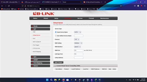 Port-Forwarding Example Using Wan 的图像结果