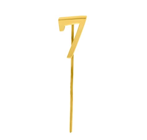 Number 7 Lapel Pin – OnetabyDSG