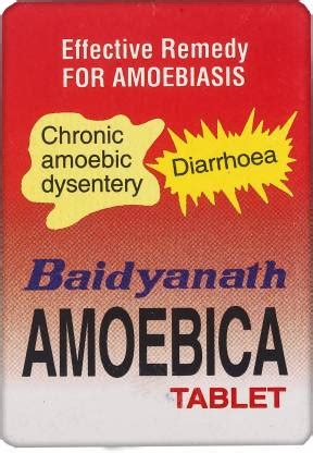 Baidyanath Amoebica Tablet Effective remedy for Amoebiasis Ayurvedic ...