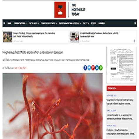 Print/Broadcasting Media Coverage | Official Website of North East ...