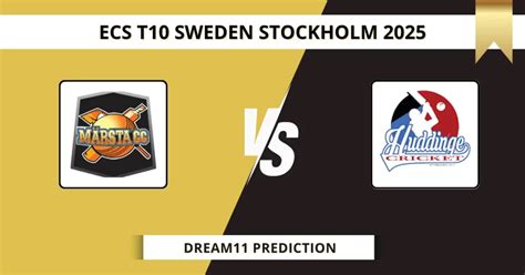 MAR vs HUD Dream11 Prediction: Pitch Report & Stats, ECS T10 Stockholm ...