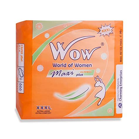 Buy WOW World of Women Maxi Jumbo Plus Extra Soft and Comfort Day Night ...