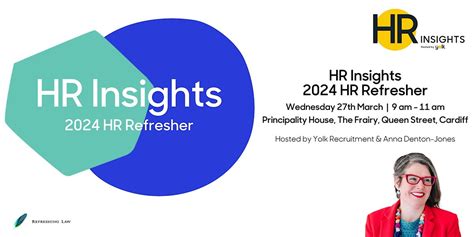 HR Insights: 2024 Refresher, Principality Building Society, Cardiff, 27 ...