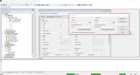 Configure Control Expert to communicate with the M580 through the ...