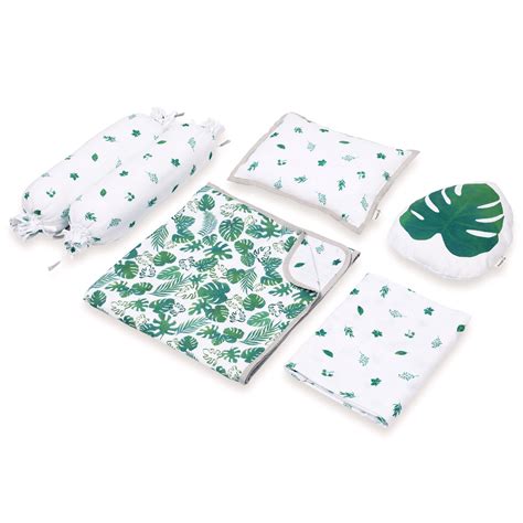 Crib Bedding Set - Tropical Vibes Only | Masilo Organic Baby