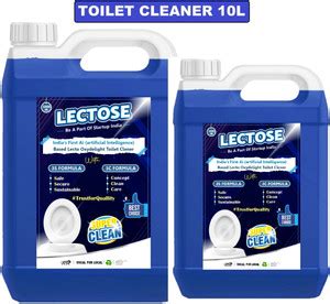 lectose 10L Best non-Acidic toilet cleaner with booster cleaning power ...