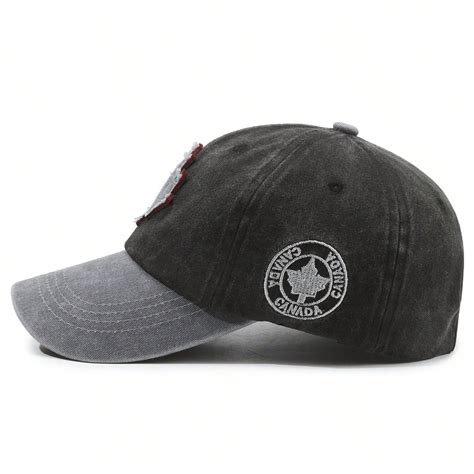 High Quality 6-Panel Trucker Hat Vintage Baseball Cap With Maple Leaf ...