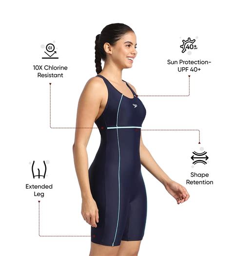 Buy Speedo Classic Reacerback Legsuit Truenavy-Marine-Blue Swimwear ...