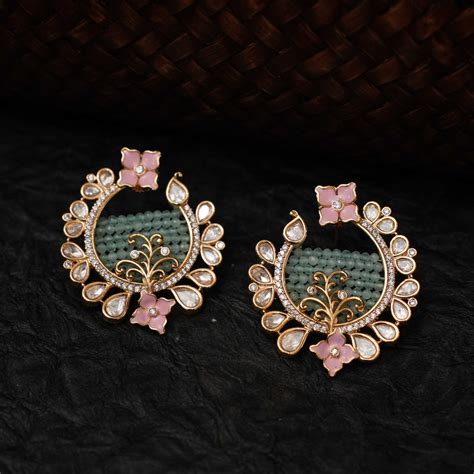 Himaja Polki Earrings