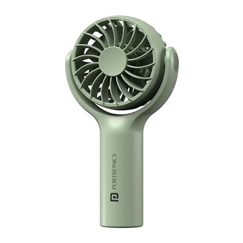 Portronics Toofan Mini Portable Rechargeable Fan with 3 Speed Modes ...