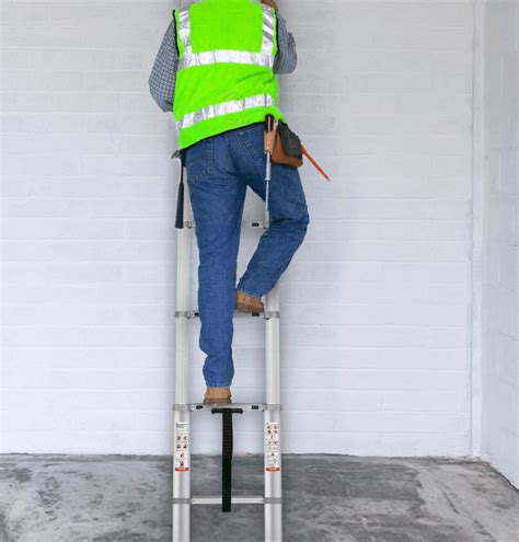 Image result for How to Use a Telescoping Ladder