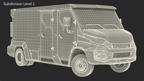 INKAS Armored Vehicle Rigged for Cinema 4D 3D | 3D Molier International
