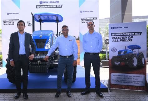 New Holland launches first-ever indigenously produced 100+HP TREM-IV ...