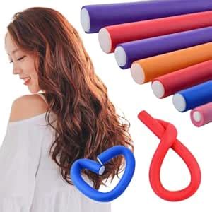 Ghelonadi Twist-Flex Rods Flexible Curl Sponge Foam Hair Rollers ...
