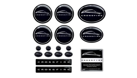 SRT6 Chrysler Crossfire Emblems