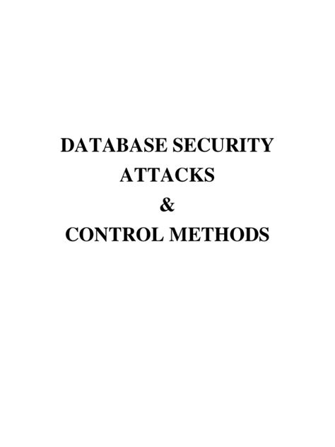 Image result for Database Security PDF