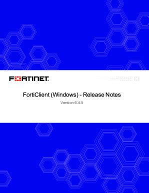Fillable Online FortiClient 7.2 - Fortinet Document Library Fax Email ...