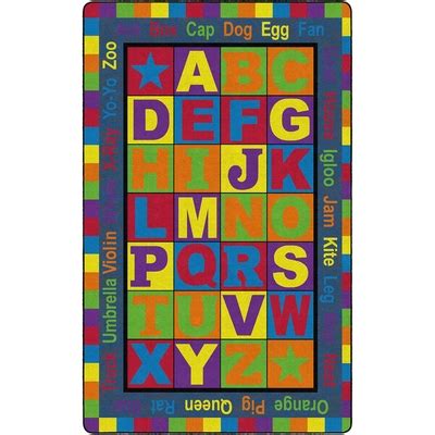 FlagshipCarpets Flagship Carpets ABC Words Primary Childrens India | Ubuy