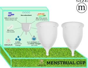 MIKAZUKI Medium Reusable Menstrual Cup Price in India - Buy MIKAZUKI ...