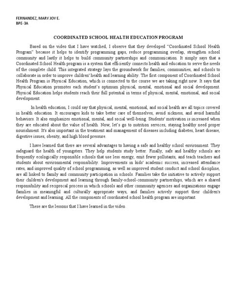 Comprehensive School Health Education Program 的图像结果