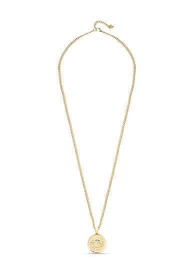 Buy Gold Plated Shining Sun Charm Men Necklace@ Best Price