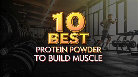 10 Best Protein Powders to Build Muscle in 2026