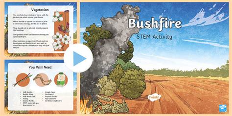 Bushfire STEM Challenge PowerPoint | Natural Disasters