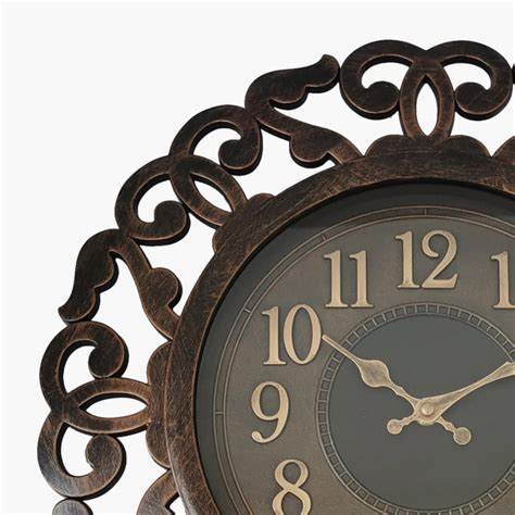 Buy Corsica Telsa Wall Clock - 40.6cm from Corsica by Home Centre at ...