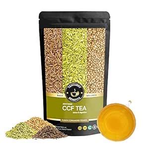 TEACURRY CCF Tea (500 Grams,1000 Cups) - Cumin Coriander Fennel Tea for ...