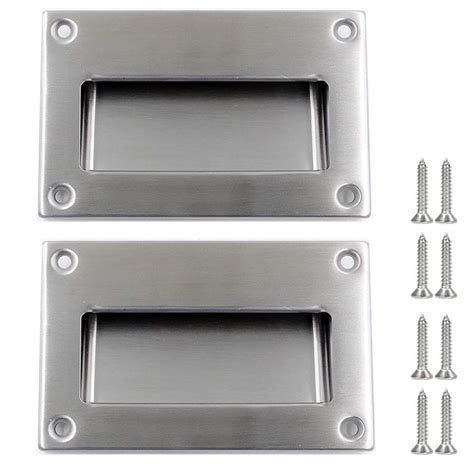 Gasea 2 Packs Flush Recessed Pulls Handles 5 X 3 | Desertcart INDIA