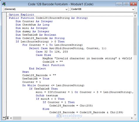 Excel Code 128 的图像结果