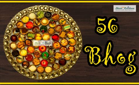 Shree Krishna Handicrafts and Gallery 56 Bhog Thali Poojan/Pooja ...