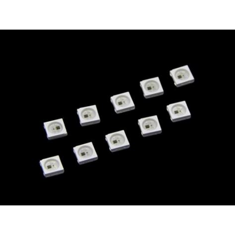 WS2812B RGB LED with Integrated Driver Chip (10 PCs pack) at MG Super ...