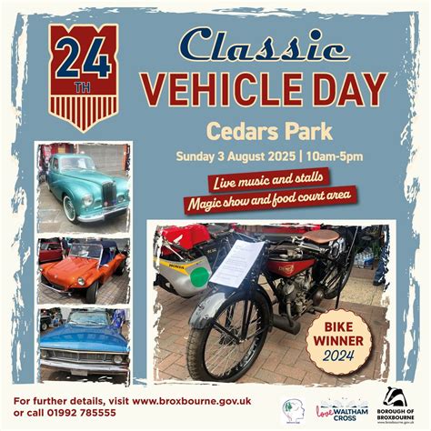 Classic Vehicle Day - Waltham Cross, Cedars Park, Waltham Cross, 3 ...