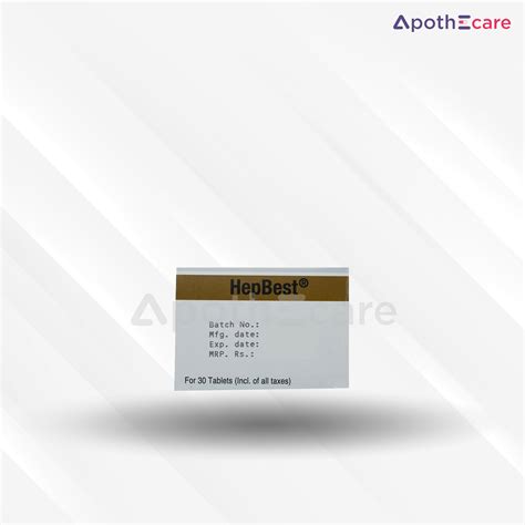 Buy Hepbest 25mg Tablet Online: Uses, Price, Dosage, Side Effects