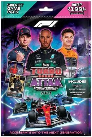Topps Kid F1 Turbo Attax Trading and Collectible Card Game (Smart Game ...