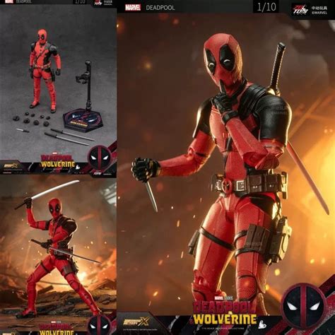 ZD Toys Deadpool & Wolverine – Deadpool 1:10 Scale Collectible Figure ...