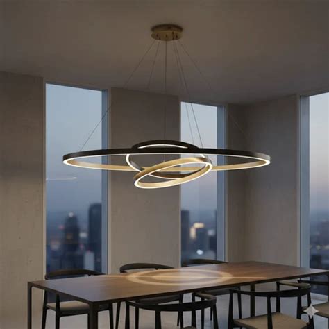 Led Light - Multi Ring Metal Pendant LED Light Manufacturer from Bengaluru