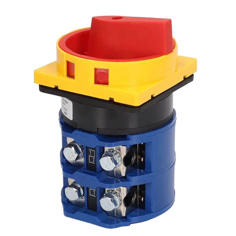 Buy 160A Rotary Switch 4 Pole Changeover Selector Switch Universal ...