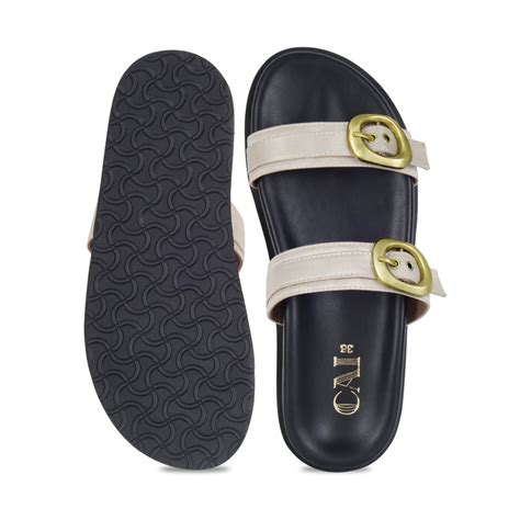 Twin Buckle Gold Slides – The CAI Store