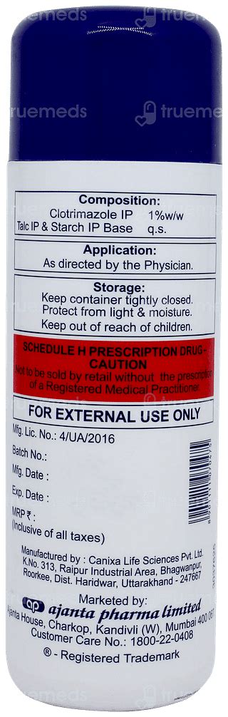 Clodospin Dusting Powder 100gm: Uses, Side Effects, Price & Substitutes