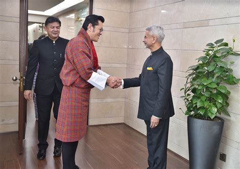 Bhutan's King and Queen arrive in New Delhi for two-day visit