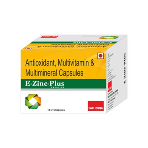 E-ZINC PLUS Capsules East African India Overseas
