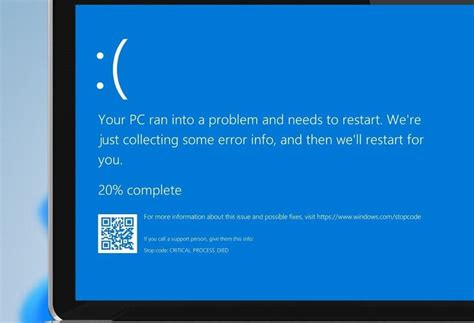 Image result for Blue Screen Error Critical Process Died