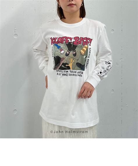 John Holmstrom LS TEE｜アルシーヴの通販｜&mall（アンドモール）三井ショッピングパーク公式通販